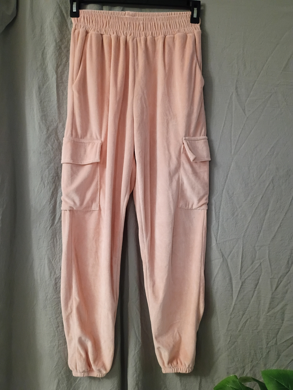 YMI Light Pink Cargo Jogger Pants